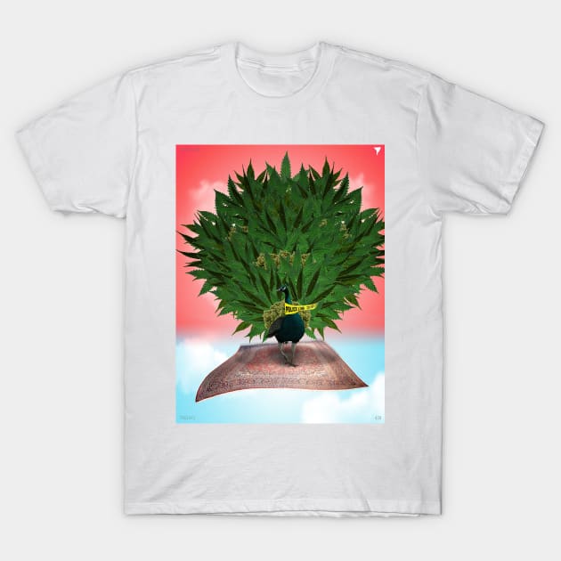 420 - Peacock T-Shirt by tycq